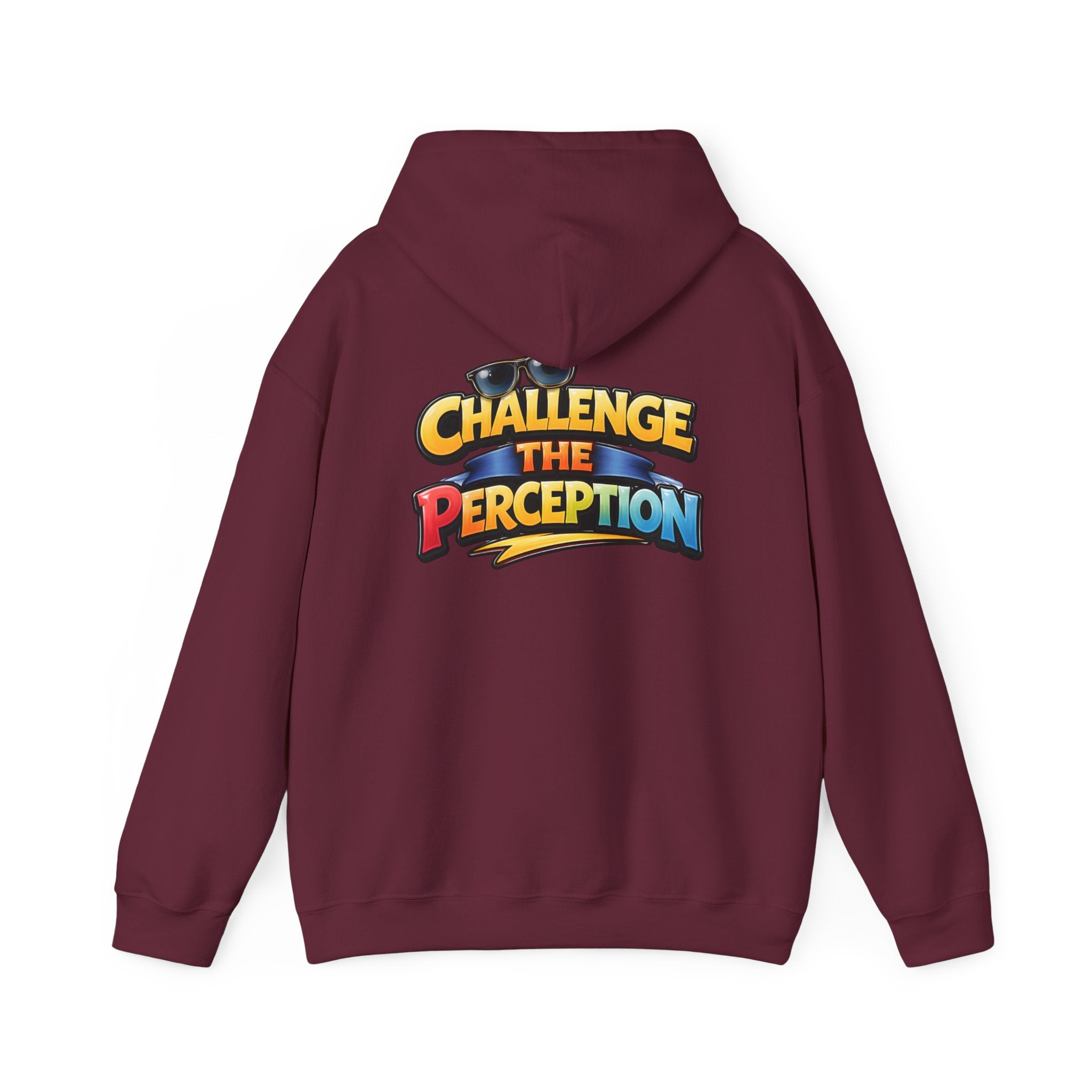 Challenge The Perception Unisex Hooded Hoodie