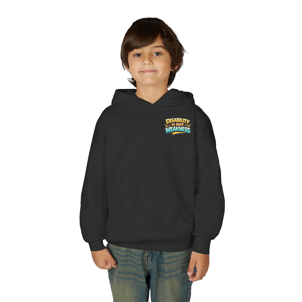 Disability Is Not Weakness Hooded Sweatshirt