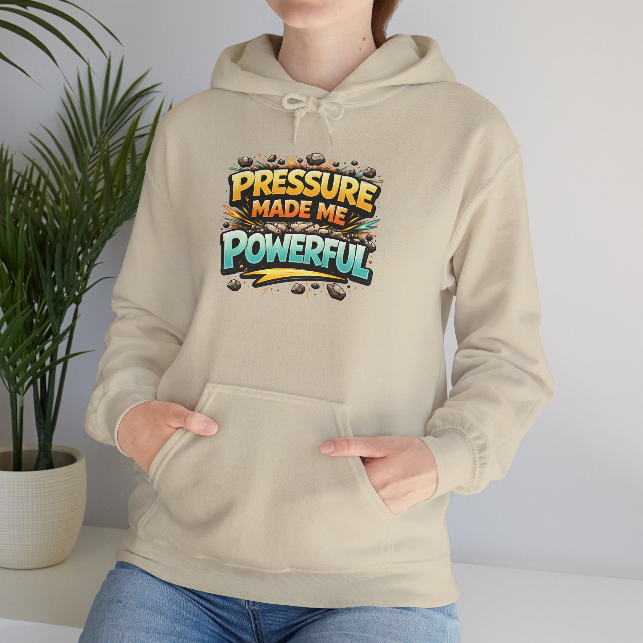 Pressure Made Me Powerful Unisex Hoodie