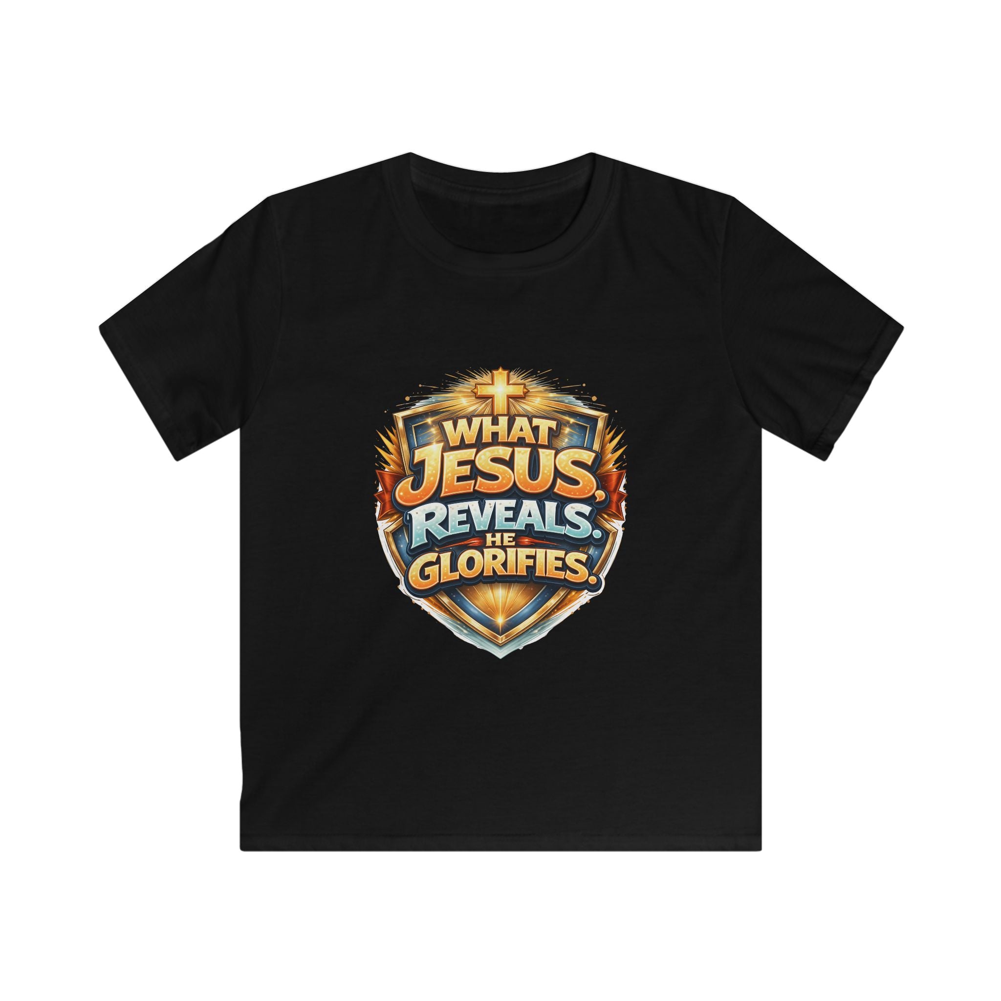 What Jesus Reveals, He Glorifies Kids Tee