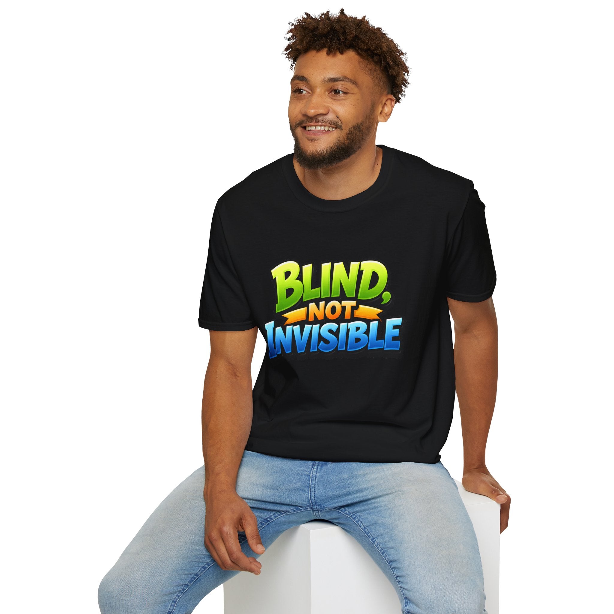 Blind not invisible Unisex T-Shirt