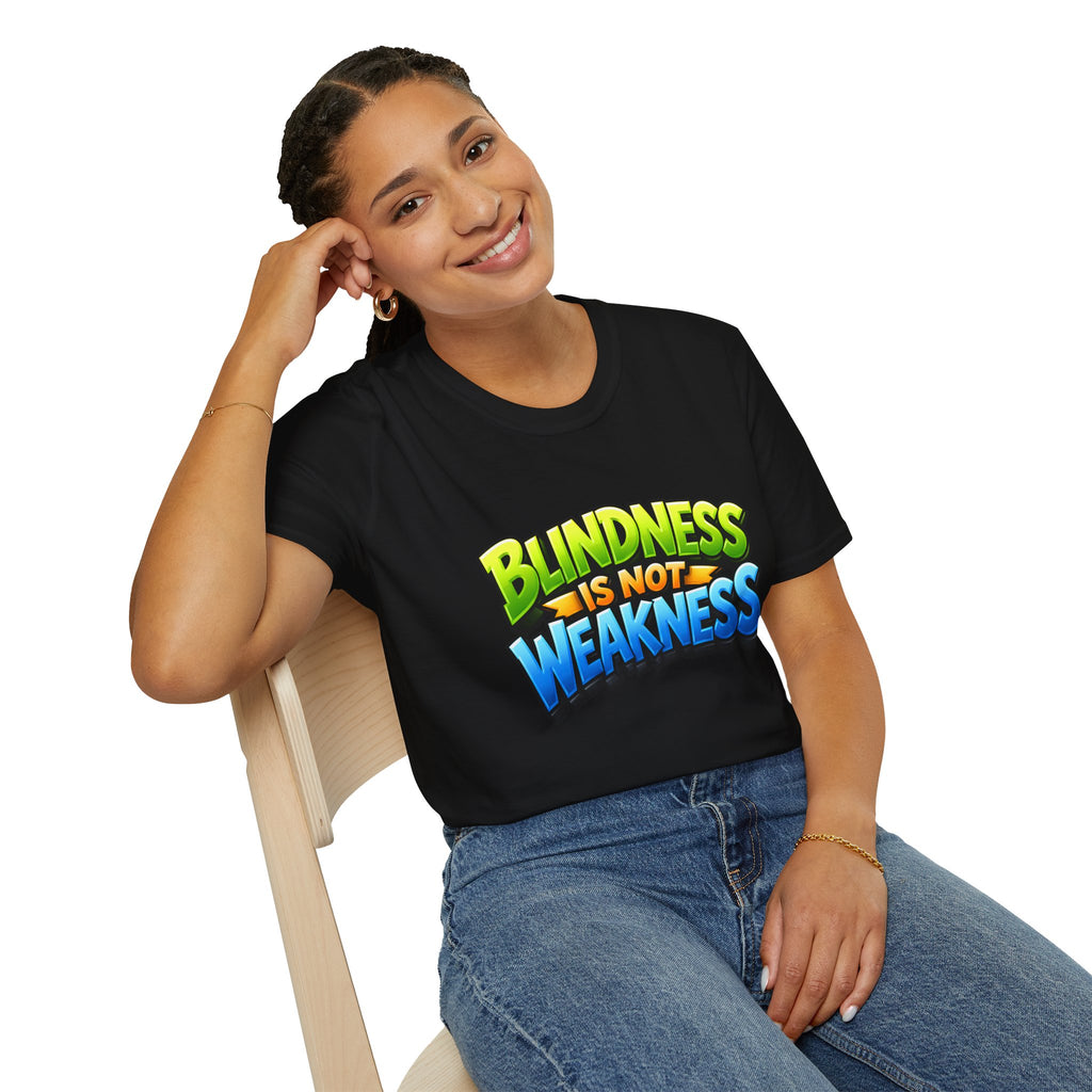 Blindness is not weakness Unisex T-Shirt