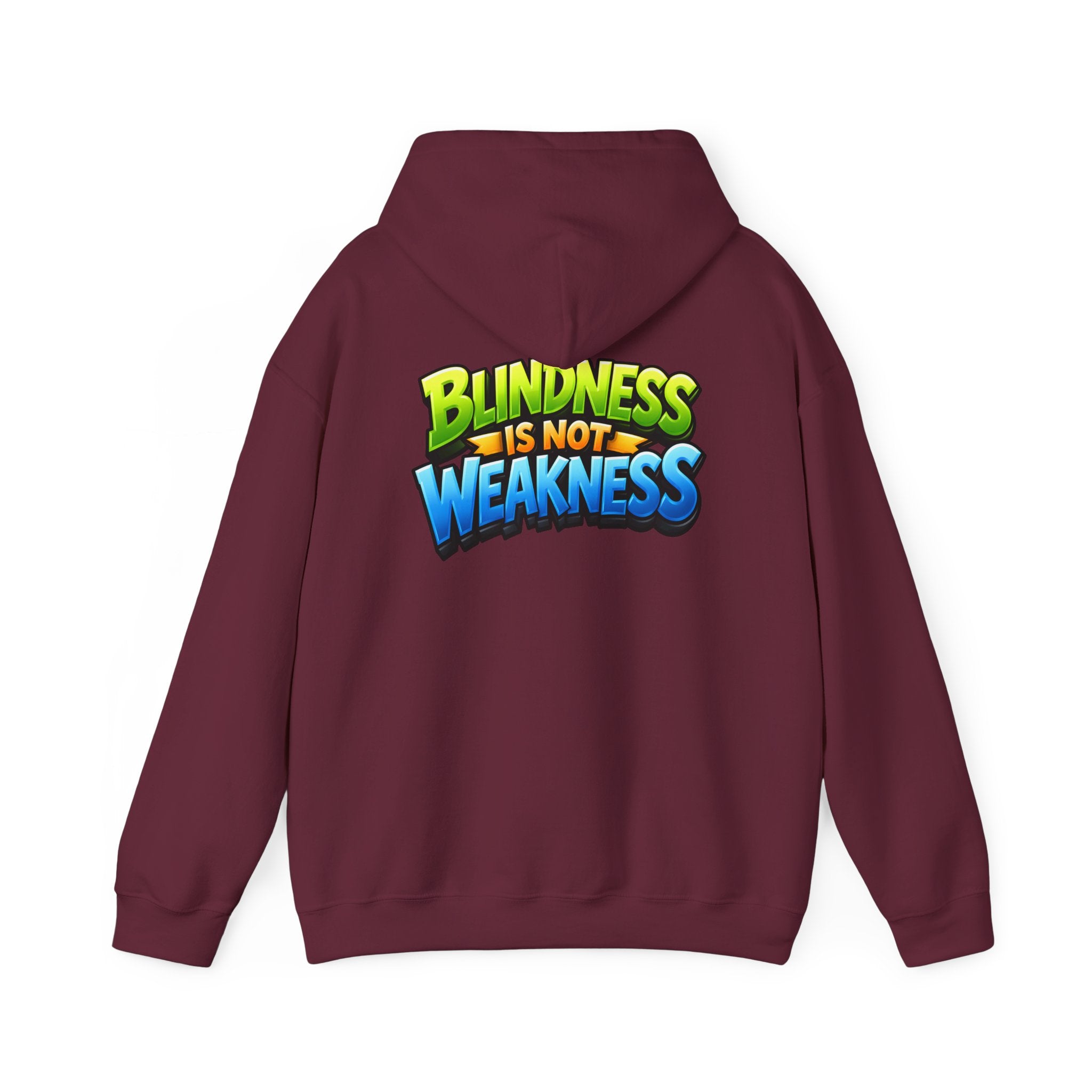 Blindness Is Not Weakness Unisex Hoodie