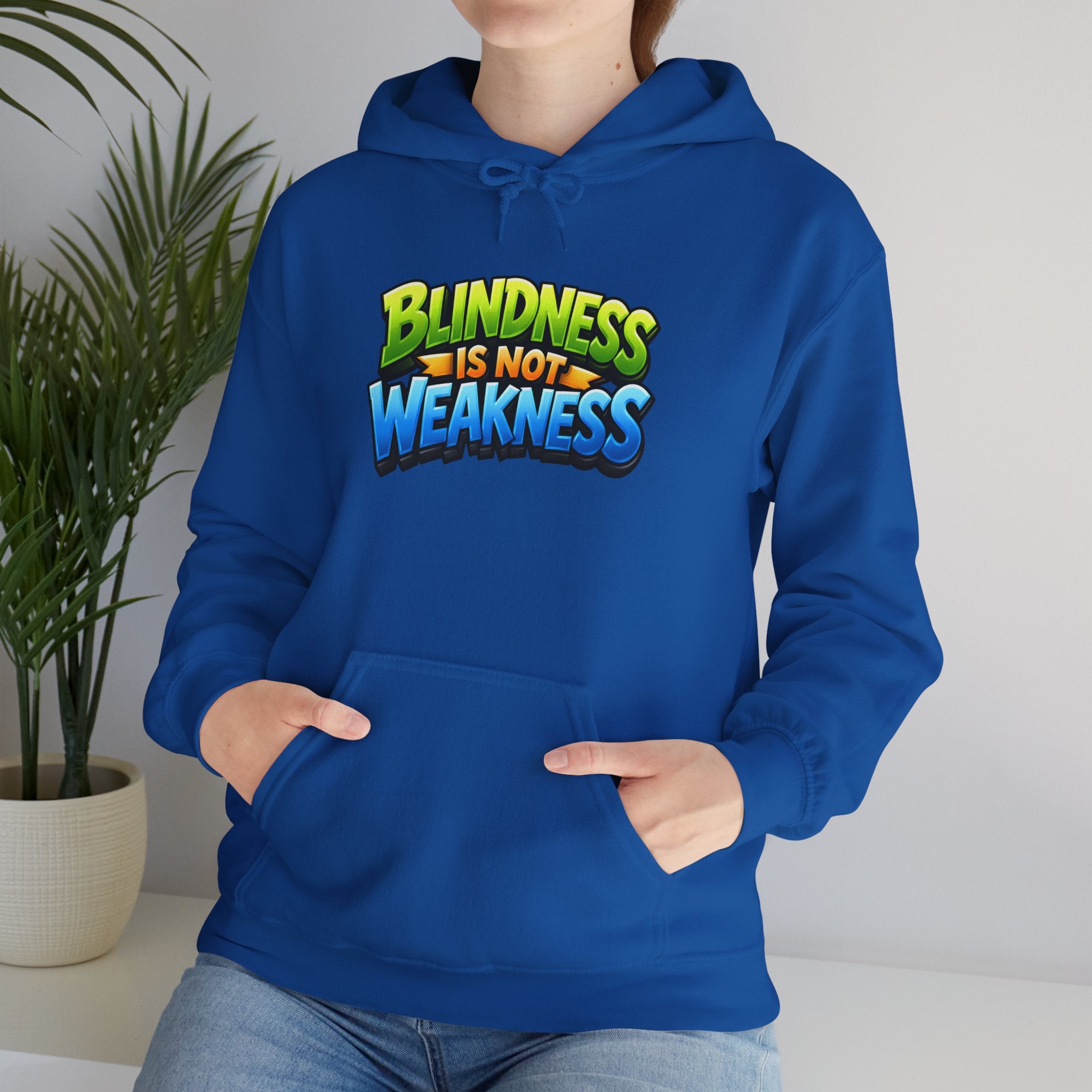 Blindness Is Not Weakness Unisex Hoodie