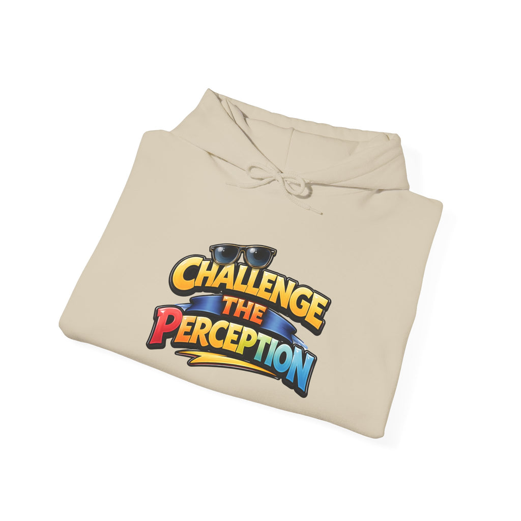 Challenge The Perception Unisex Hooded Hoodie