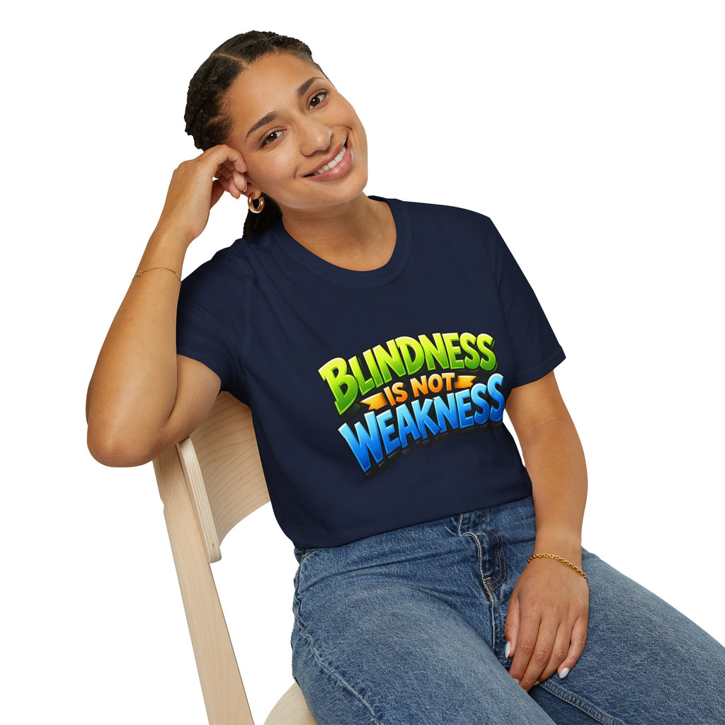 Blindness is not weakness Unisex T-Shirt