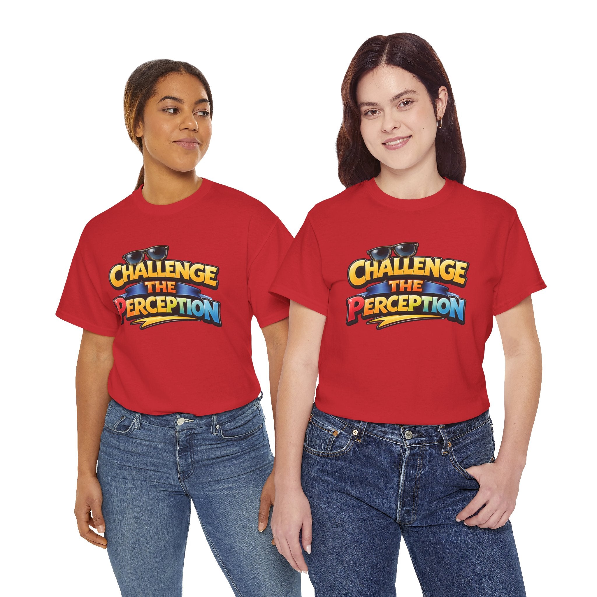 Challenge the perception Unisex Tee