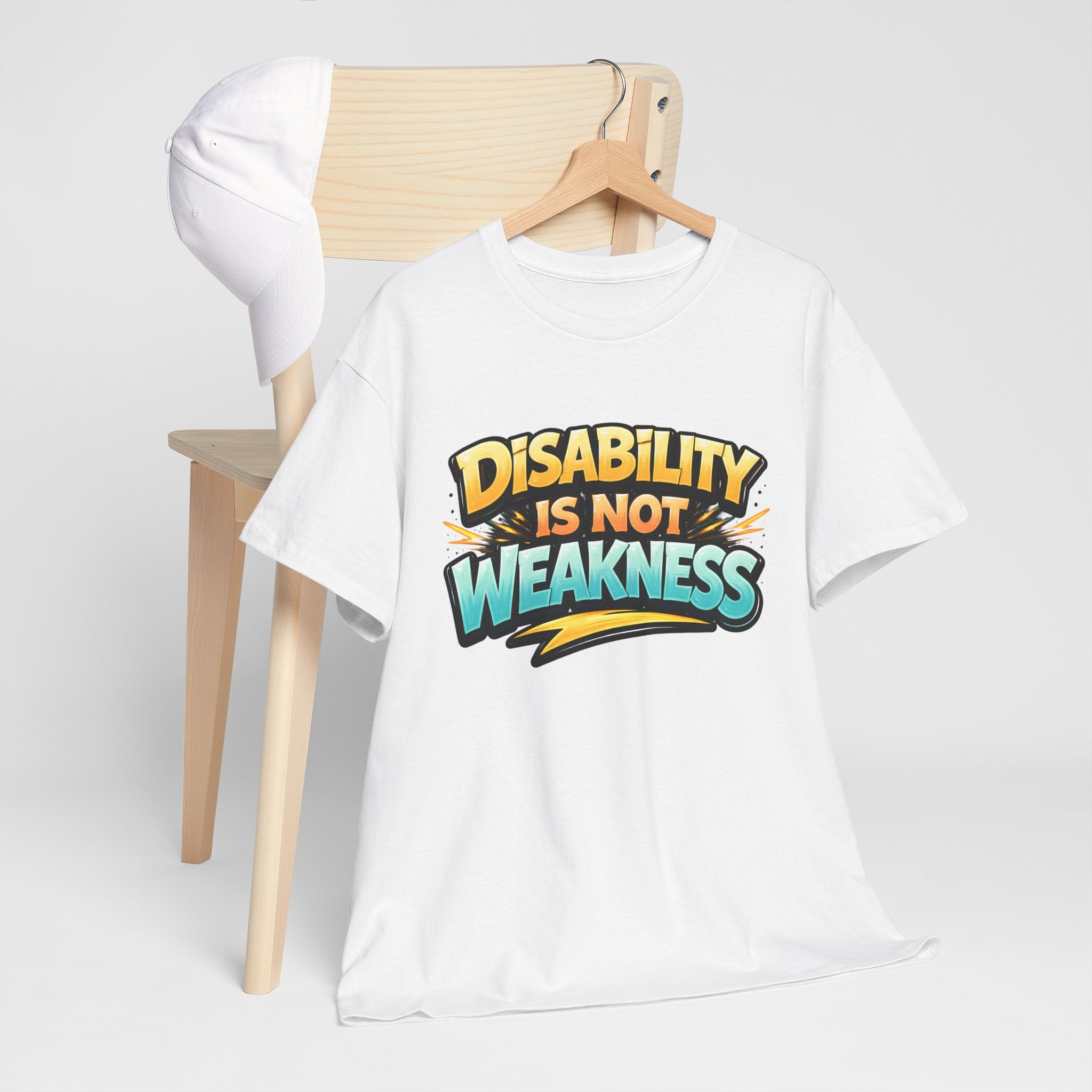 Disability Is Not Weakness Unisex Tee