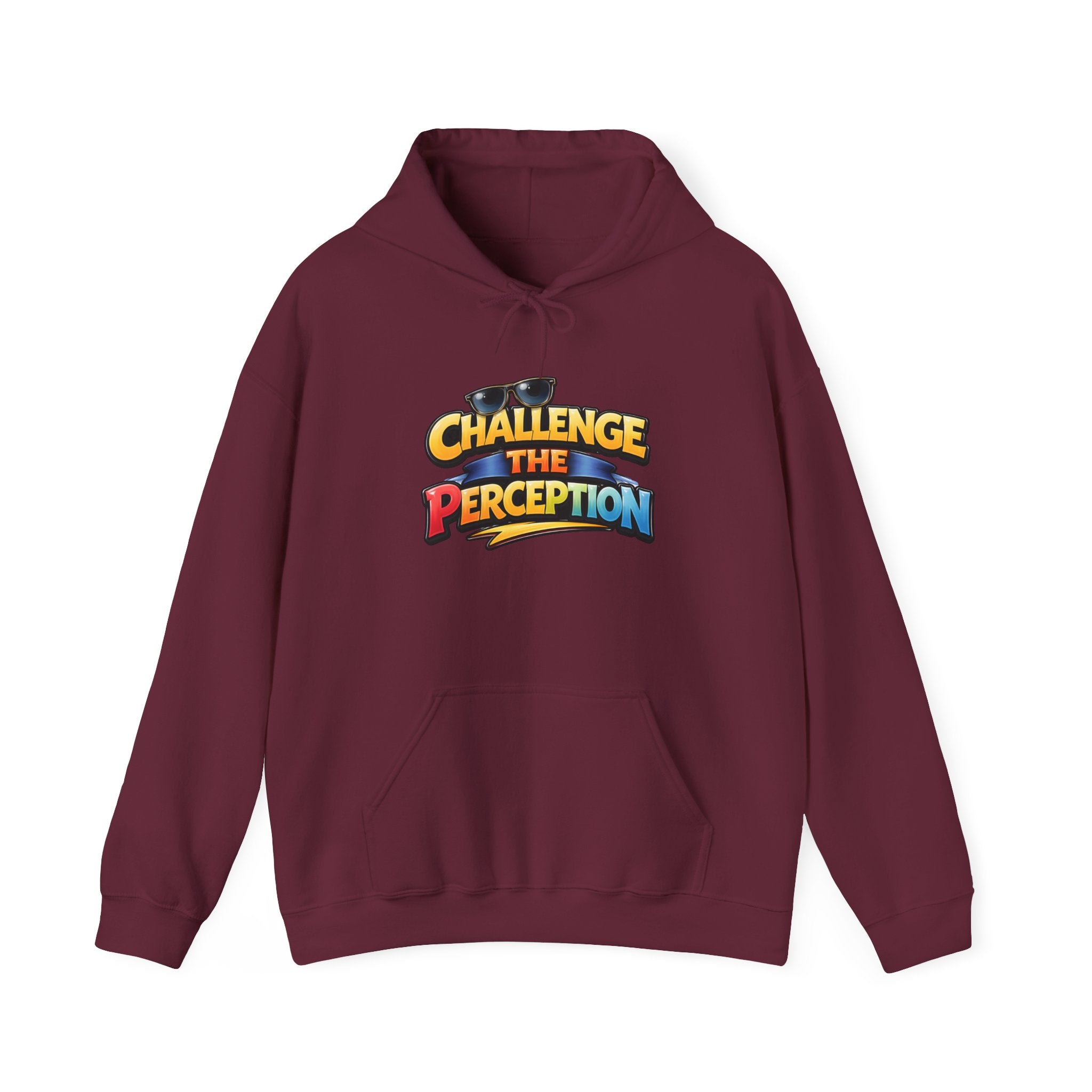 Challenge The Perception Unisex Hooded Hoodie