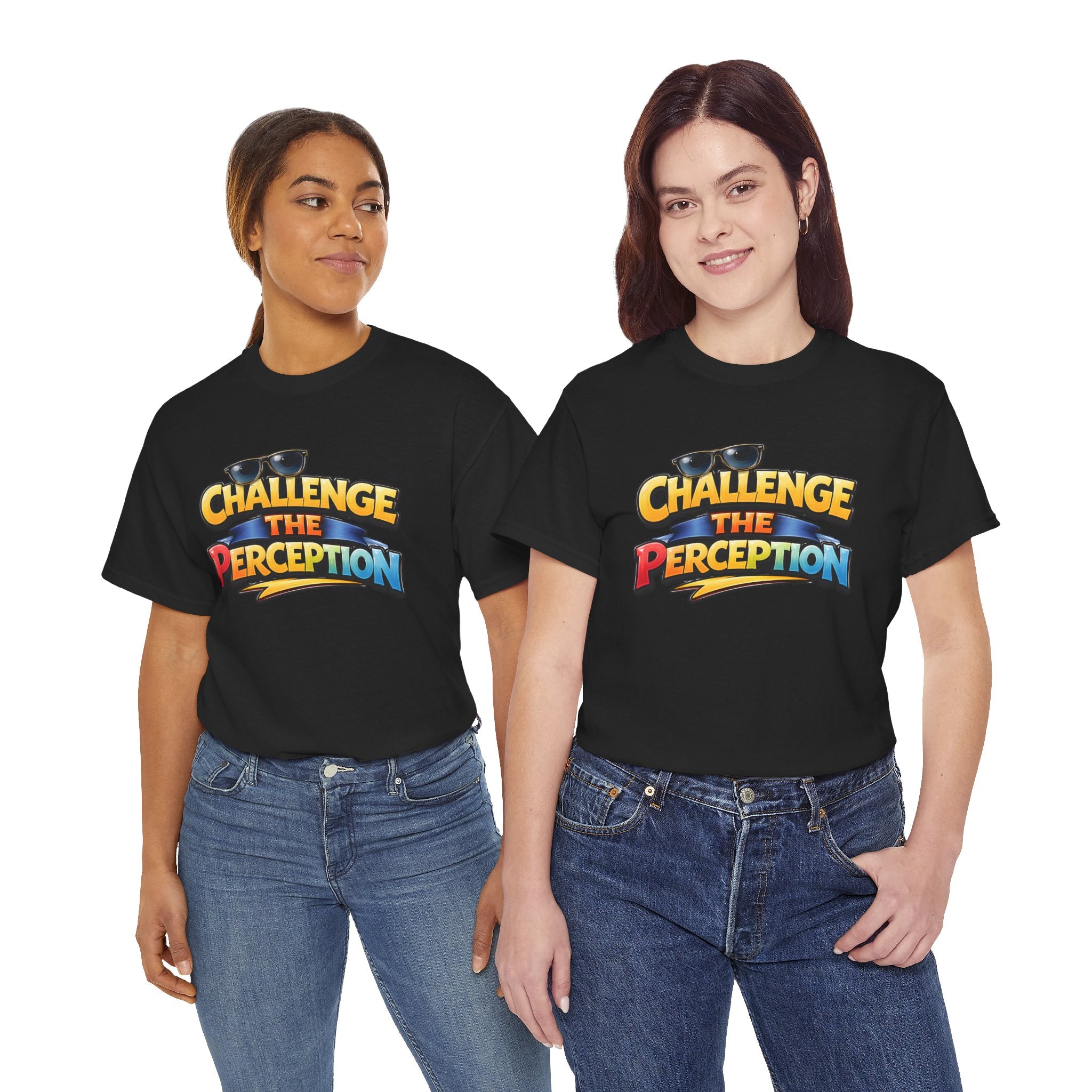 Challenge the perception Unisex Tee