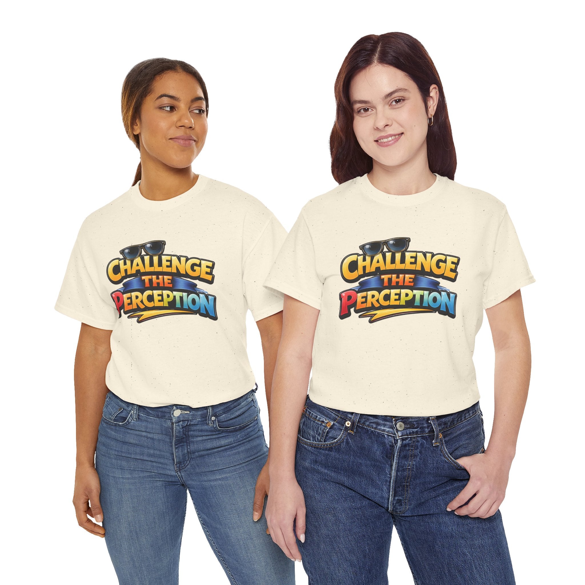 Challenge the perception Unisex Tee