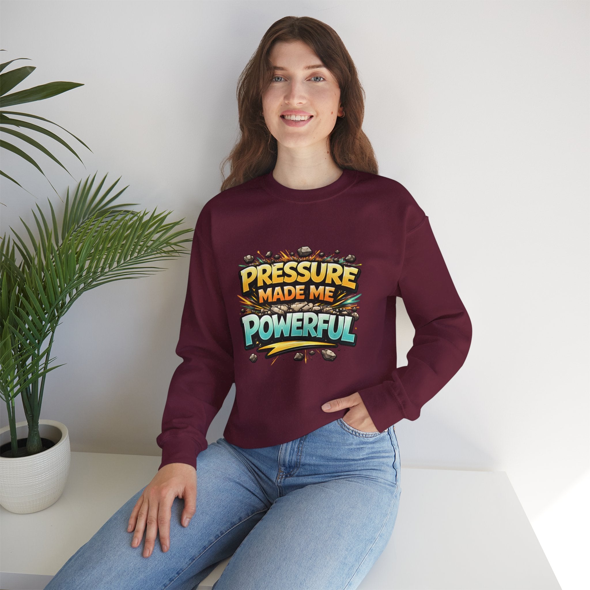 Pressure Made Me Powerful Unisex Sweatshirt
