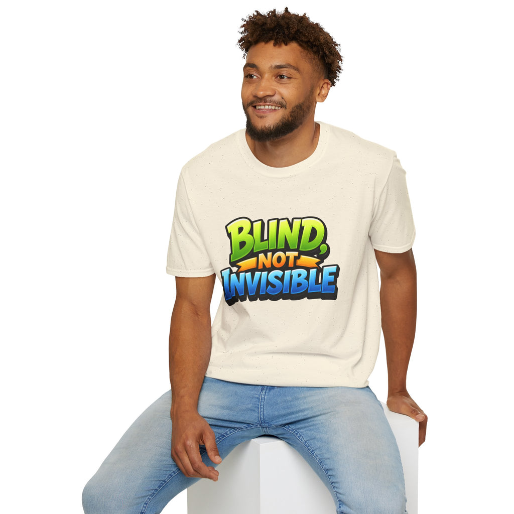 Blind not invisible Unisex T-Shirt