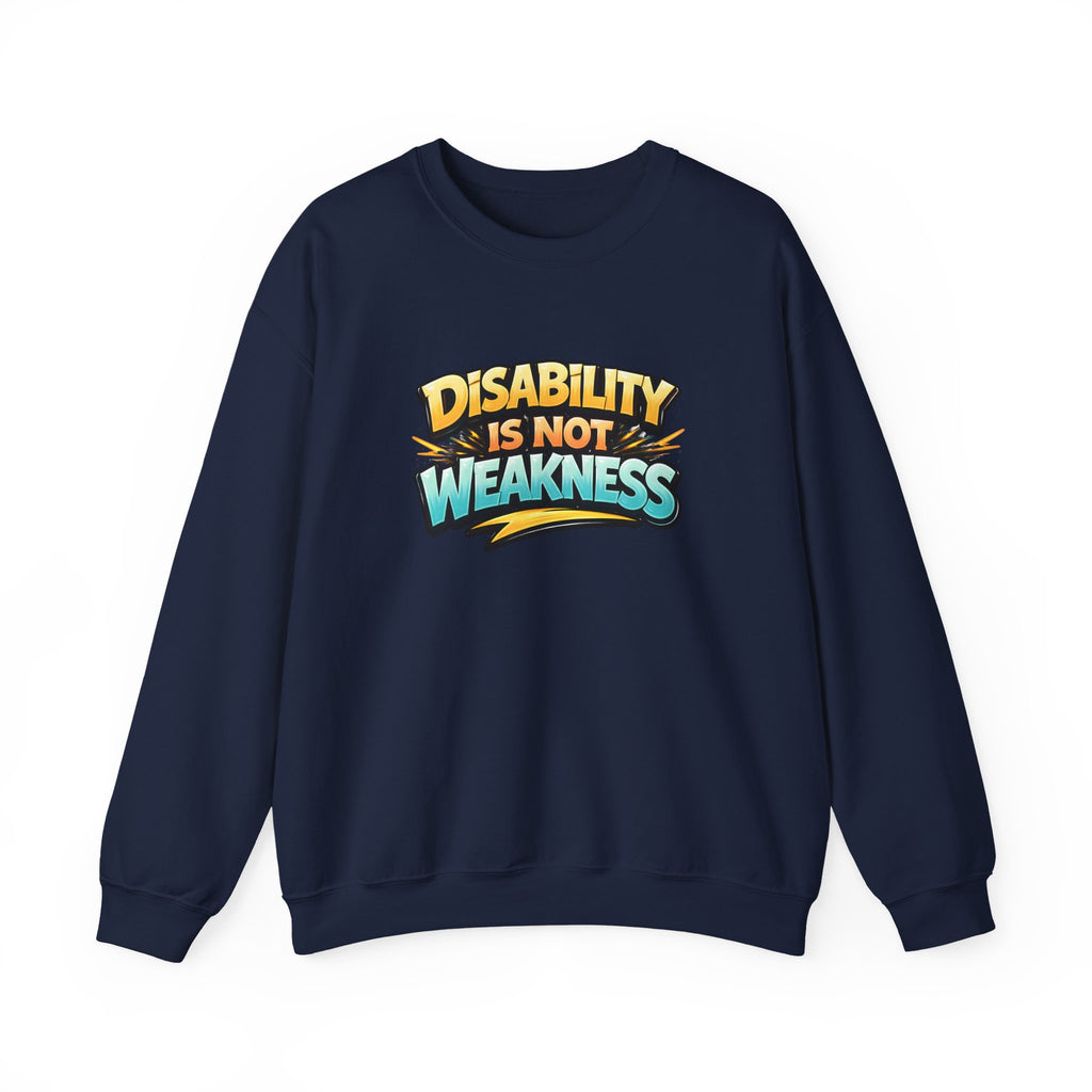 Disability Is Not Weakness Unisex Sweatshirt
