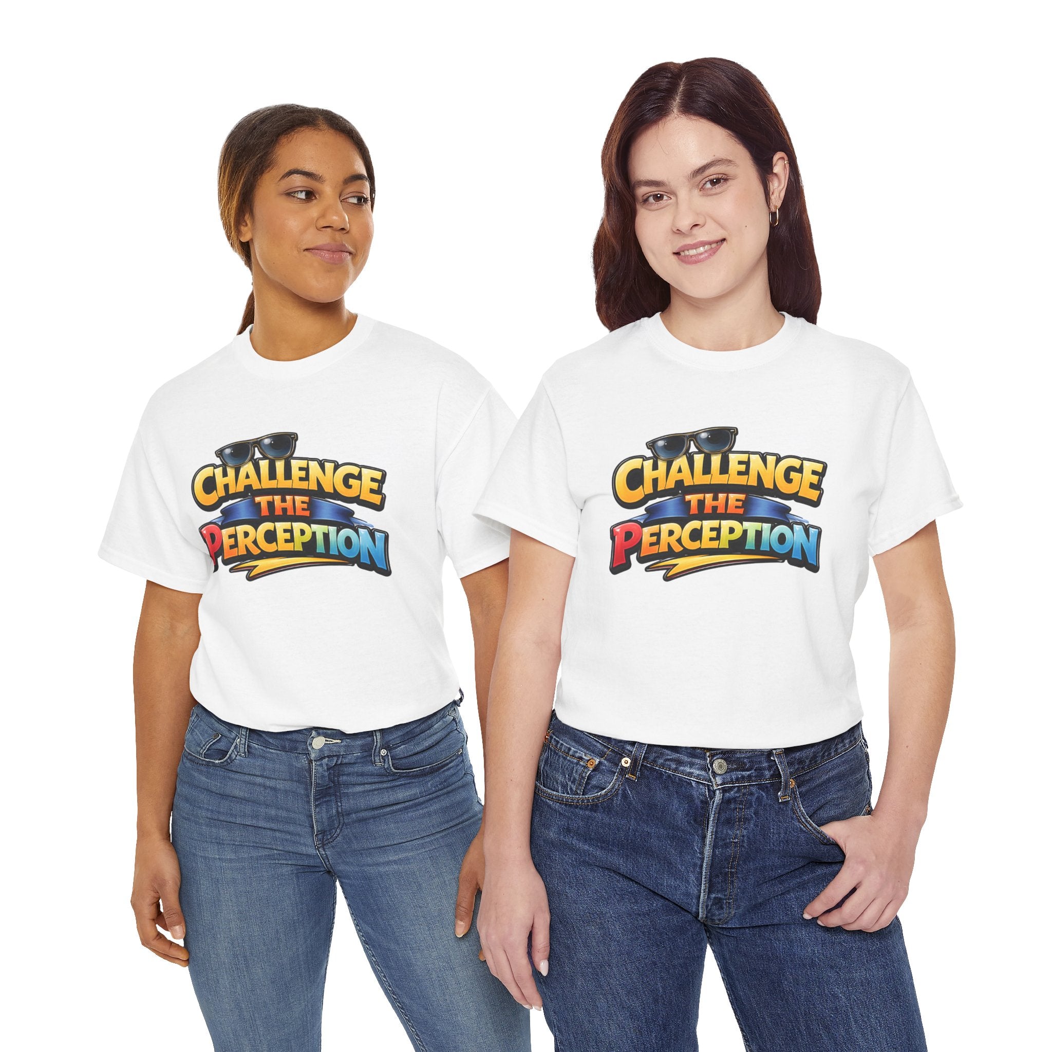 Challenge the perception Unisex Tee