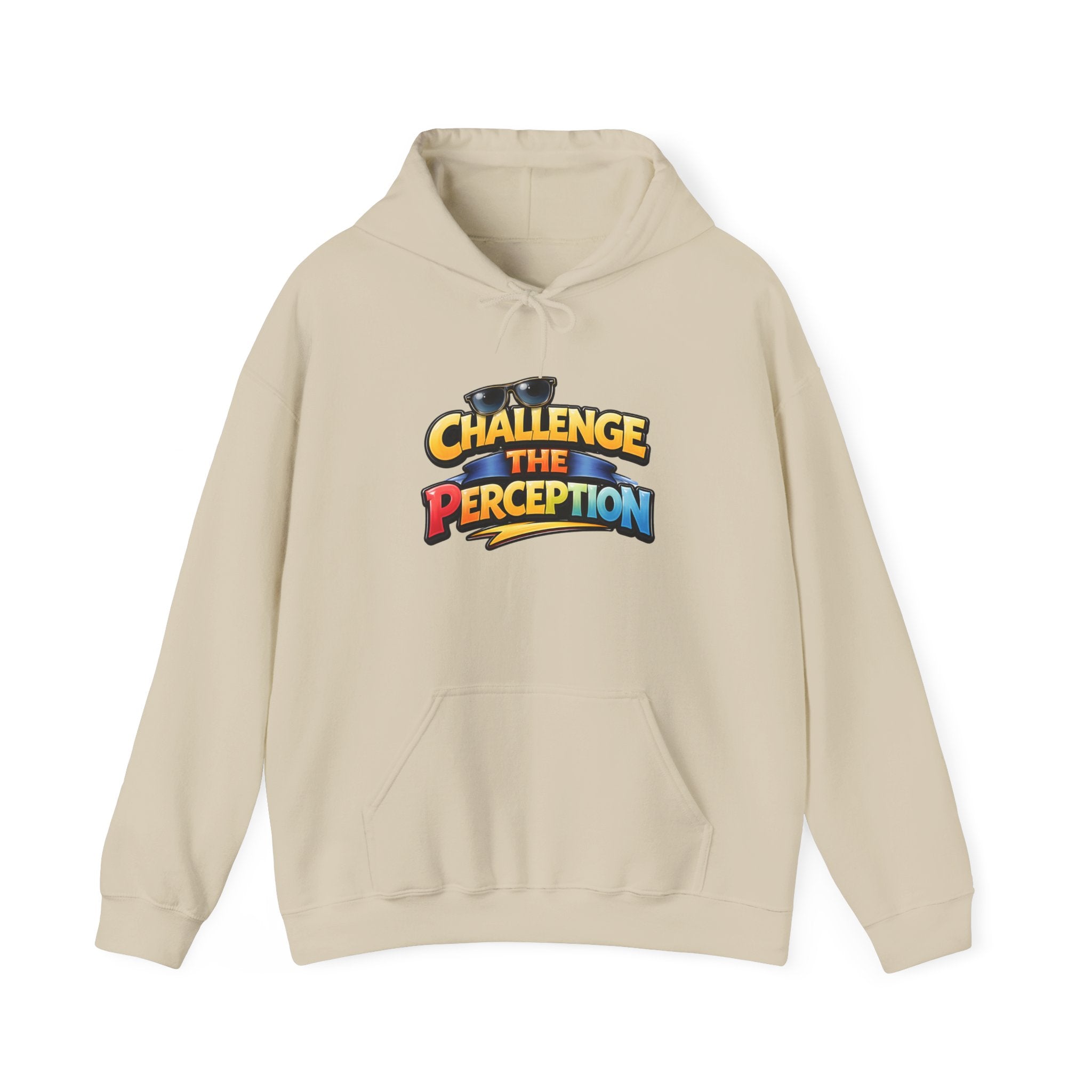 Challenge The Perception Unisex Hooded Hoodie