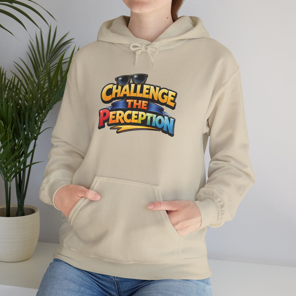 Challenge The Perception Unisex Hooded Hoodie