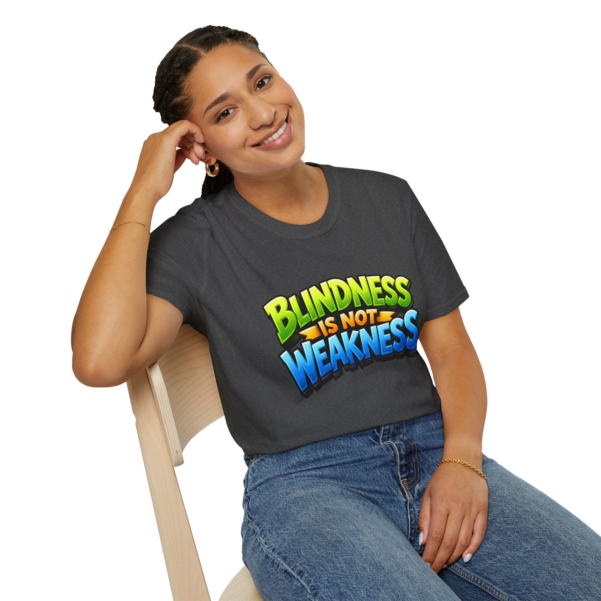 Blindness is not weakness Unisex T-Shirt