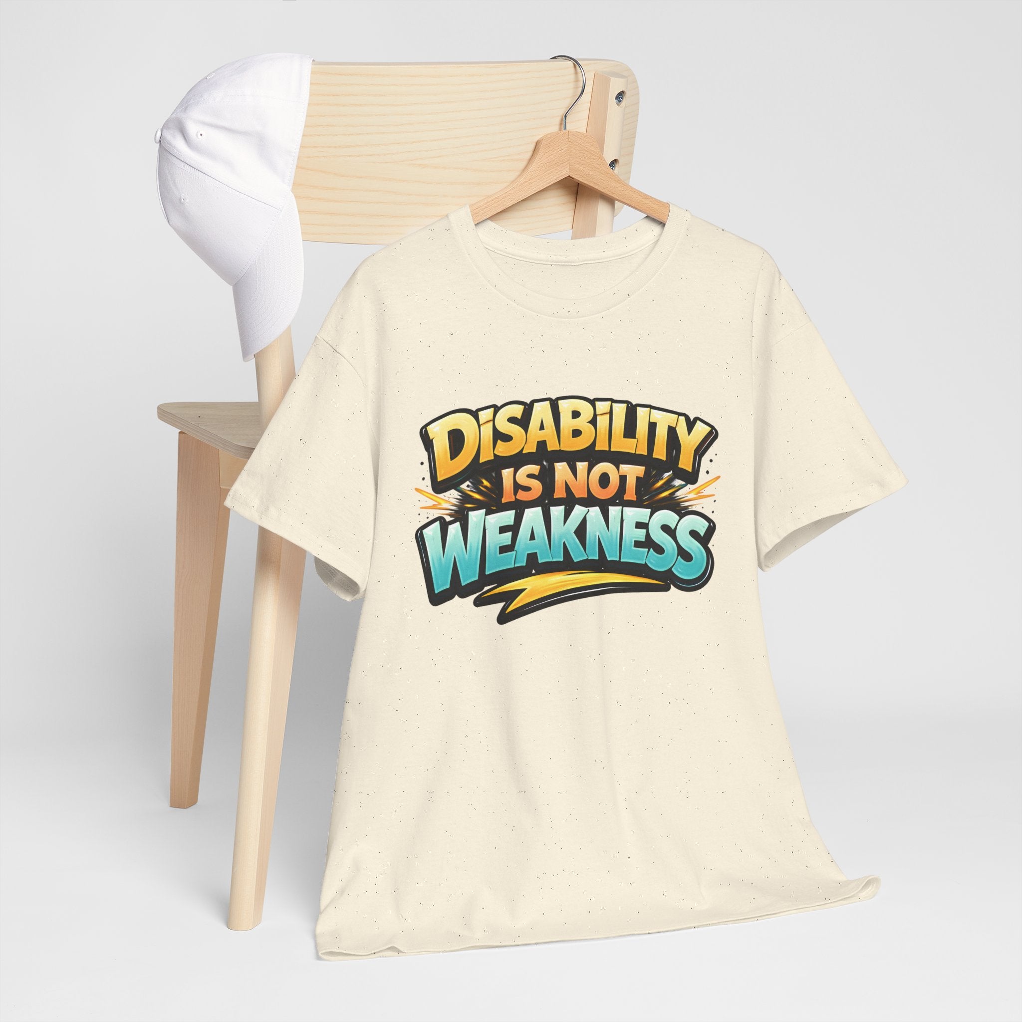 Disability Is Not Weakness Unisex Tee